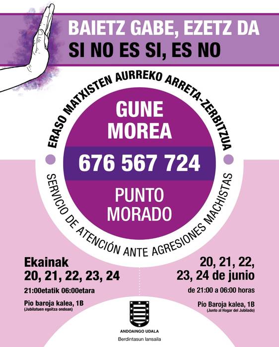 Gau osoan zabalik izango da Gune Morea