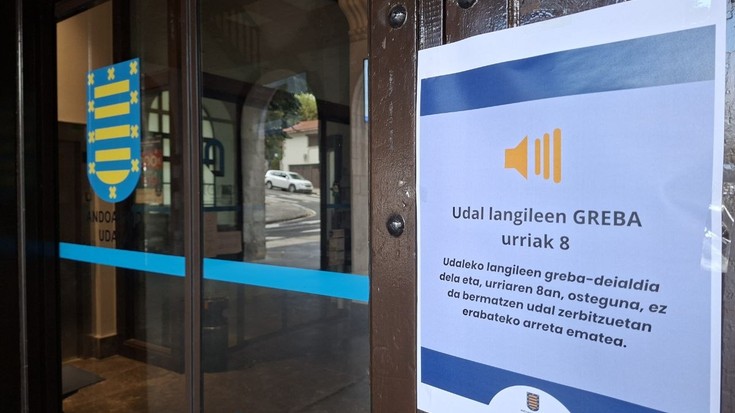 Zerbitzu murrizketak, udal langileen grebaren ondorioz