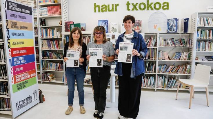 Hamarkada bat Plazida Otaño liburutegian