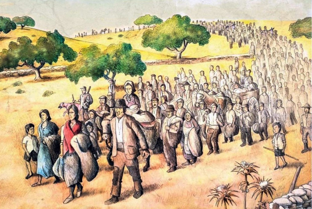 1936ko extremadurarren tragedia kontatzen duen "La columna de los ocho mil" erakusketa zabalduko dute