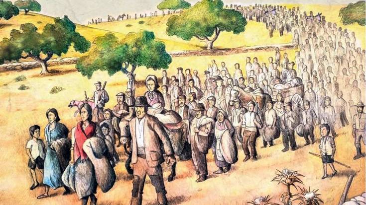 1936ko extremadurarren tragedia kontatzen duen "La columna de los ocho mil" erakusketa zabalduko dute