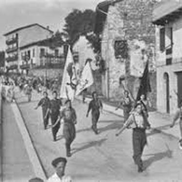 Orratz-begia. Andoaingo haurrak erbestean