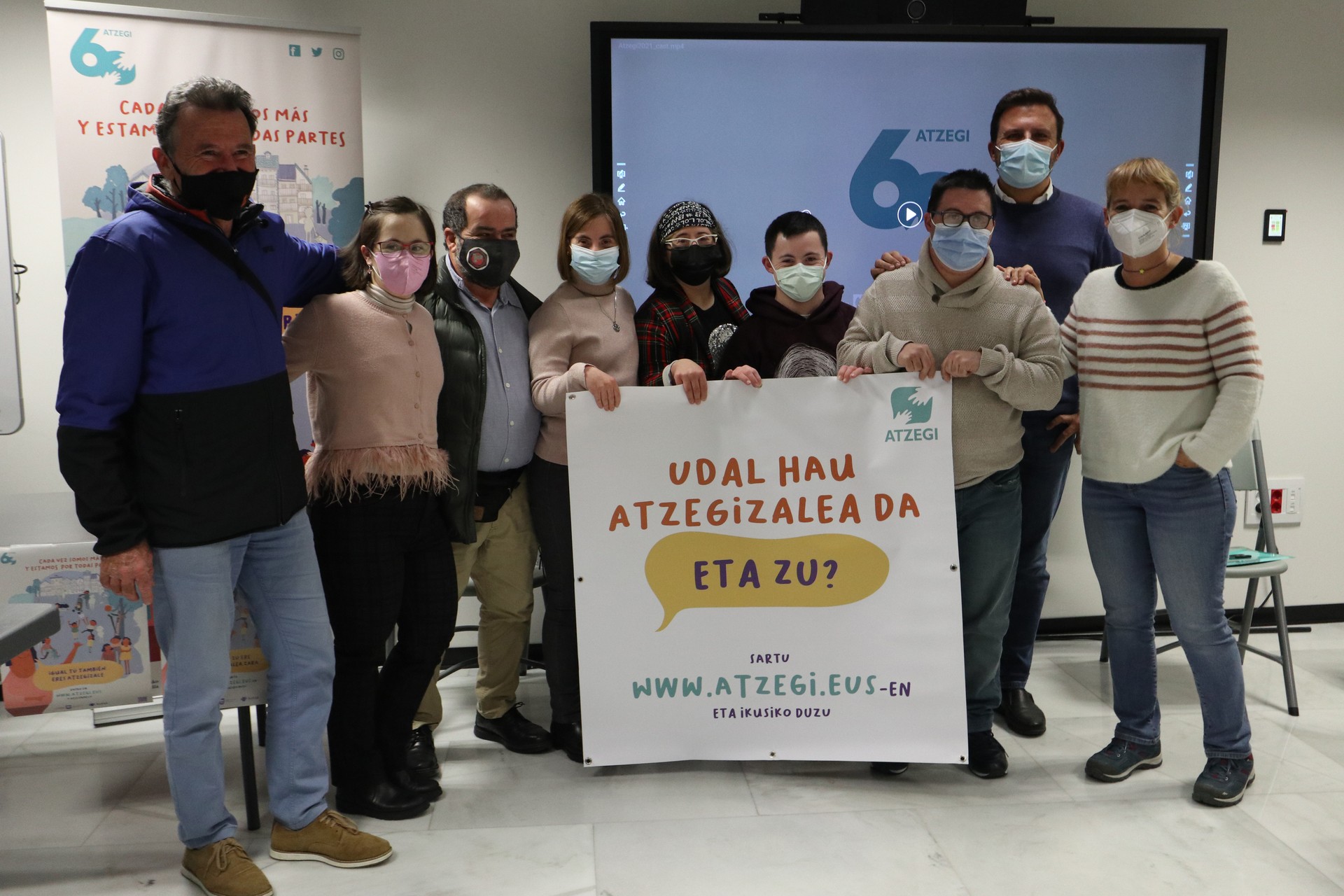 Atzegizaleak batzeko erronka, elkarteak 60 urte bete dituenean