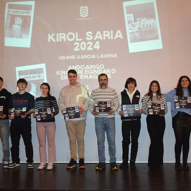 Andoaingo Kirolarien Lorpenen Ekitaldia – Kirol merezimendua