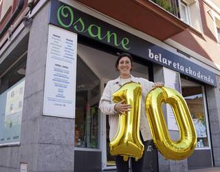 “Herritarrei esker bete ditut hamar urte hemen”