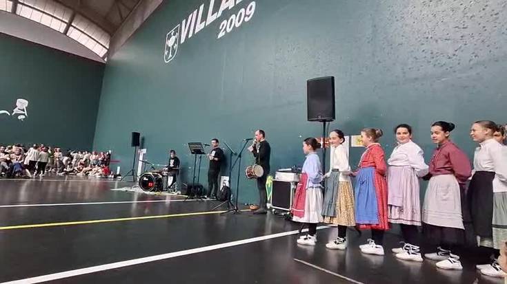 Ingurutxoa 2026ko Dantzari Txiki egunean