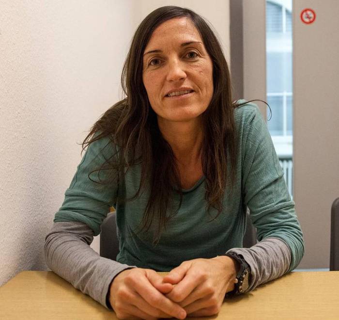 Nekane Txapartegi Suitzatik kanporatuko duten beldur dira