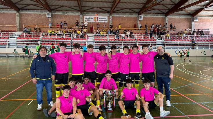 Areto-futboleko Euskal Liga irabazi dute
