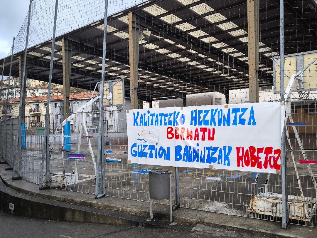 Kalitatezko eskola publikoaren aldeko aldarria egingo dute Ondarretan, bihar