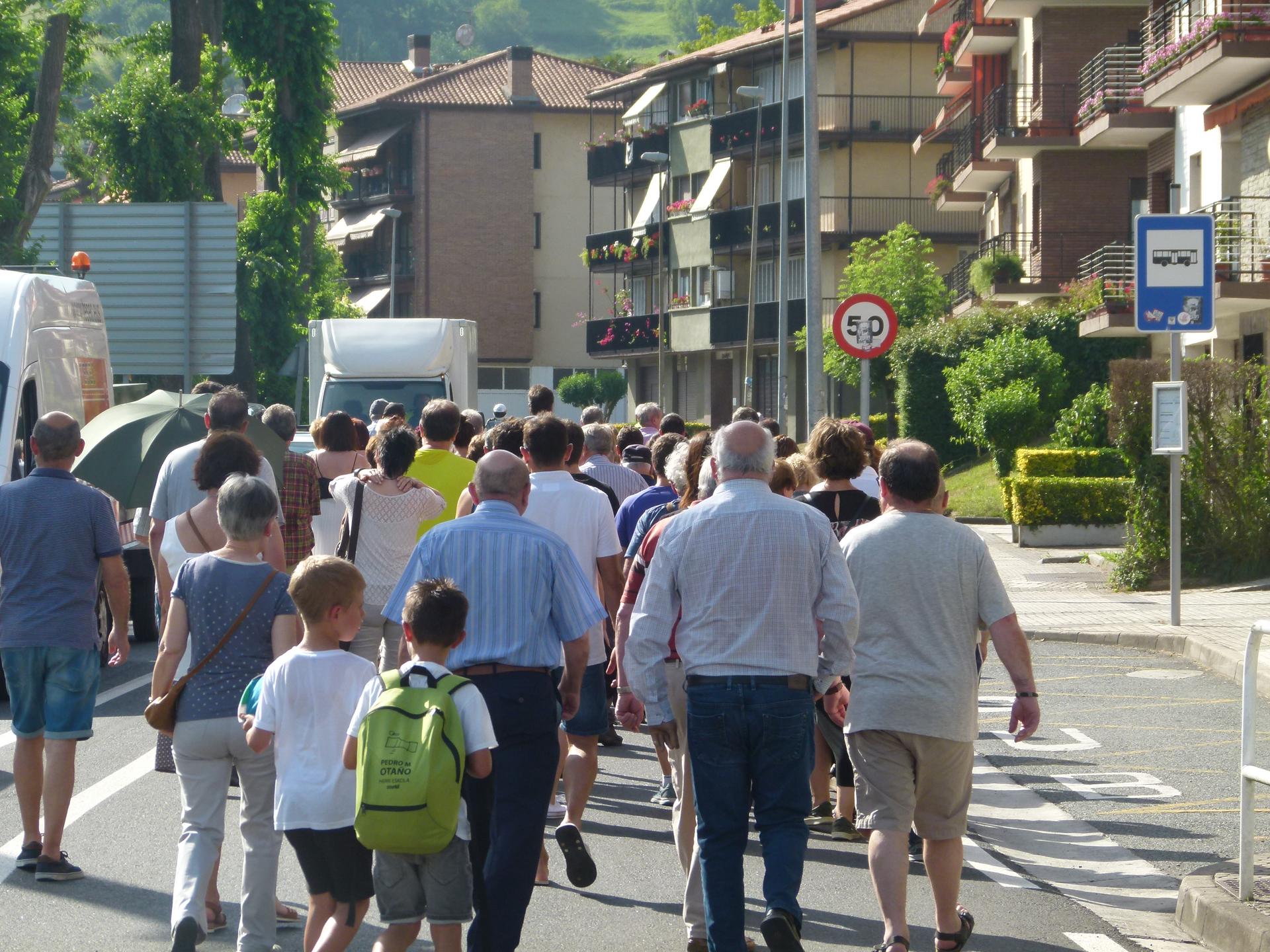 Zizurkilen saihesbidea eskatzeko manifestazioa, gaur arratsaldean