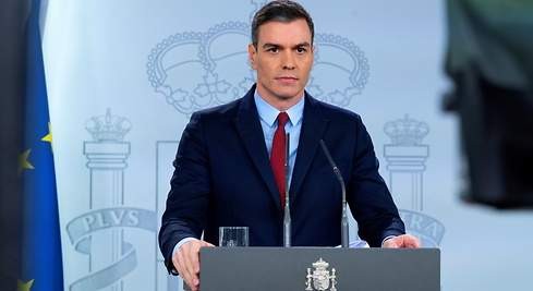 Pedro Sanchezek apirilaren 26ra arte luzatuko du konfinamendua