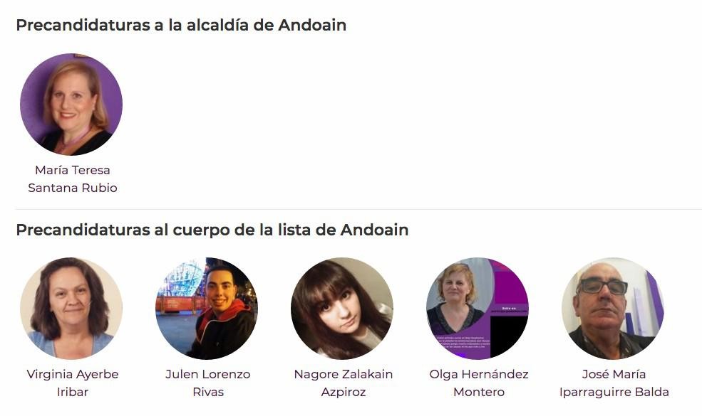 Hautes zerrenda osatzeko primariak Podemos alderdian