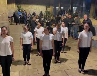 Egape Dantza Taldearen erakustaldia, Euskararen Nazioarteko Egunean