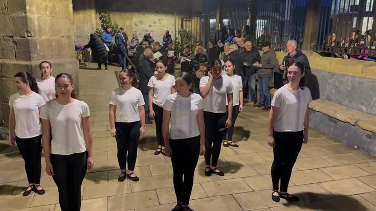 Egape Dantza Taldearen erakustaldia, Euskararen Nazioarteko Egunean