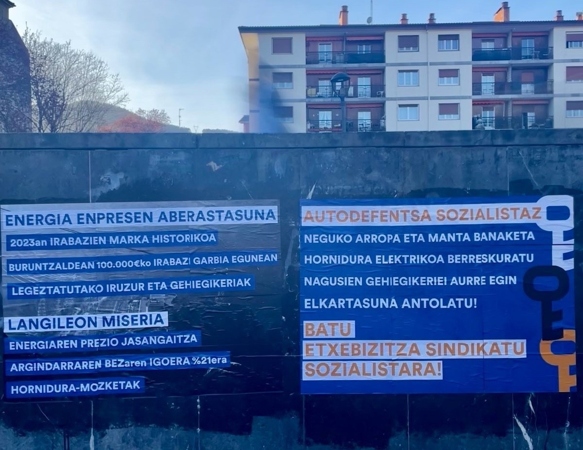 Oinarrizko bizi bitartekoak bermatu!