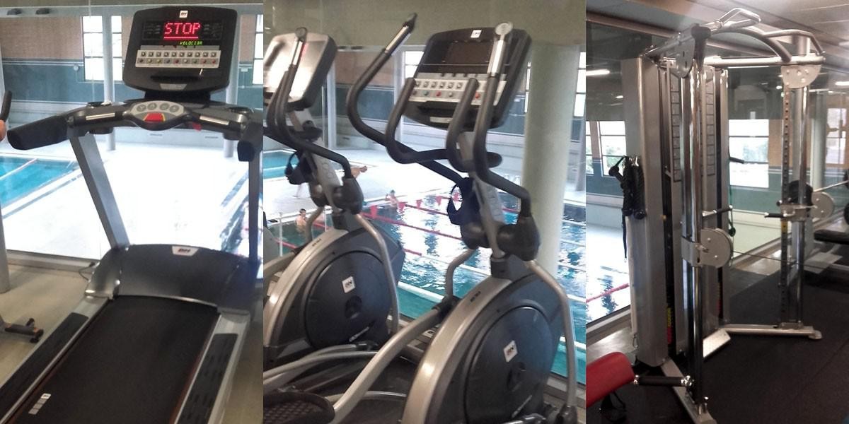 Olaederra kiroldegian makina berriak instalatu dira