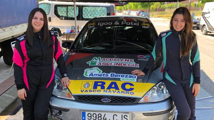 Debora Frutosek Murchanteko rallyan parte hartu du