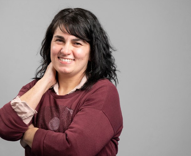 Amaia Barandiaran andoaindarra, ETB1eko "Baserria" lehiaketako parte-hartzaileetako bat da
