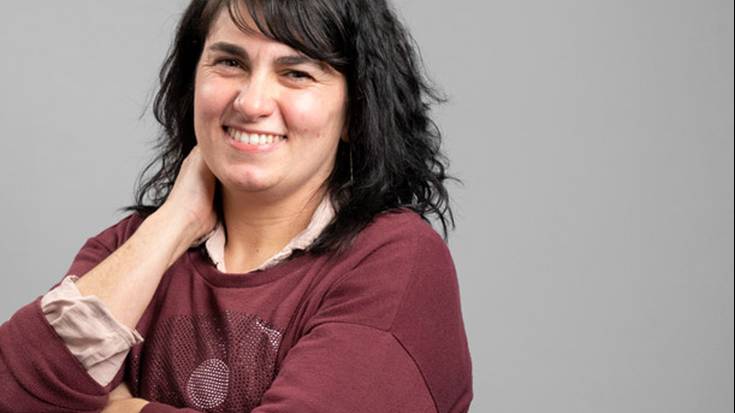 Amaia Barandiaran andoaindarra, ETB1eko "Baserria" lehiaketako parte-hartzaileetako bat da