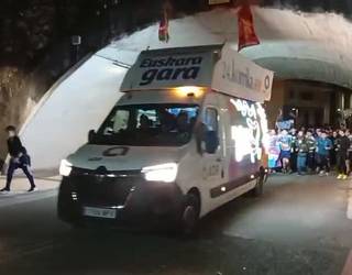 Korrika, Zizurkilgo tren-zubiaren inguruan