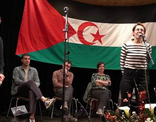 Sahararen aldeko bertso saioa: Maddalen Arzallus, puntuak jarrita