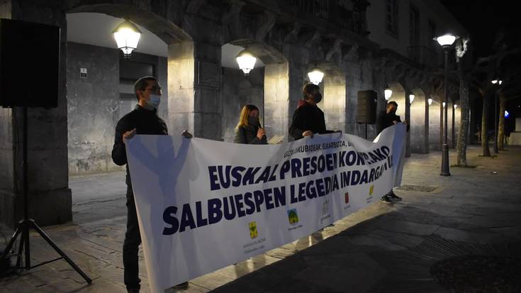 Euskal Presoen aldeko manifestazioan egindako adierazpena