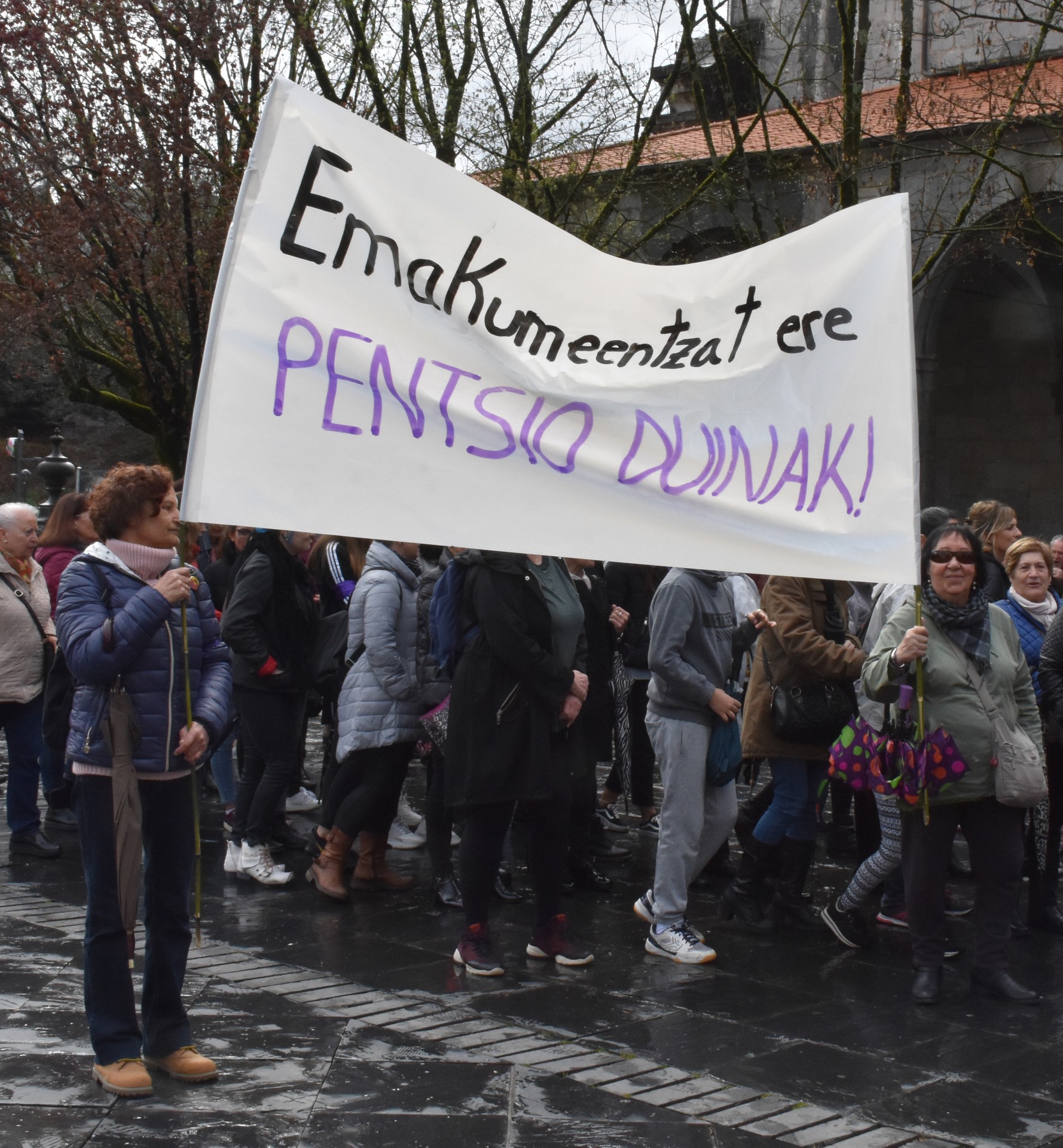 Manifestazioa Andoainen, Goikoplazatik abiatuta