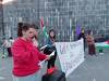 "Gaurkoan, feministok, kalera atera gara dagokigun ardura hartu eta genozidioa salatzeko"