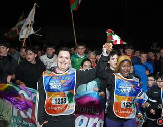 Euskararen aldeko korrika festa alaia, irudietan