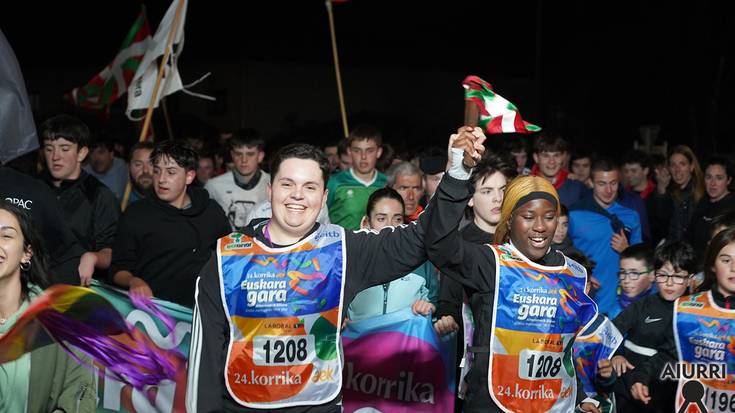 Euskararen aldeko korrika festa alaia, irudietan