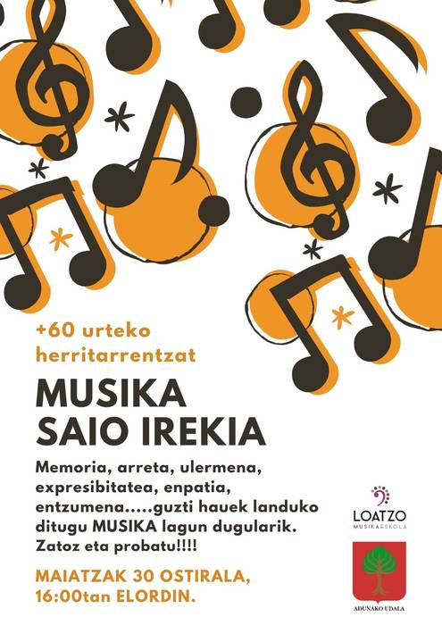 Musika saio irekia, helduentzat