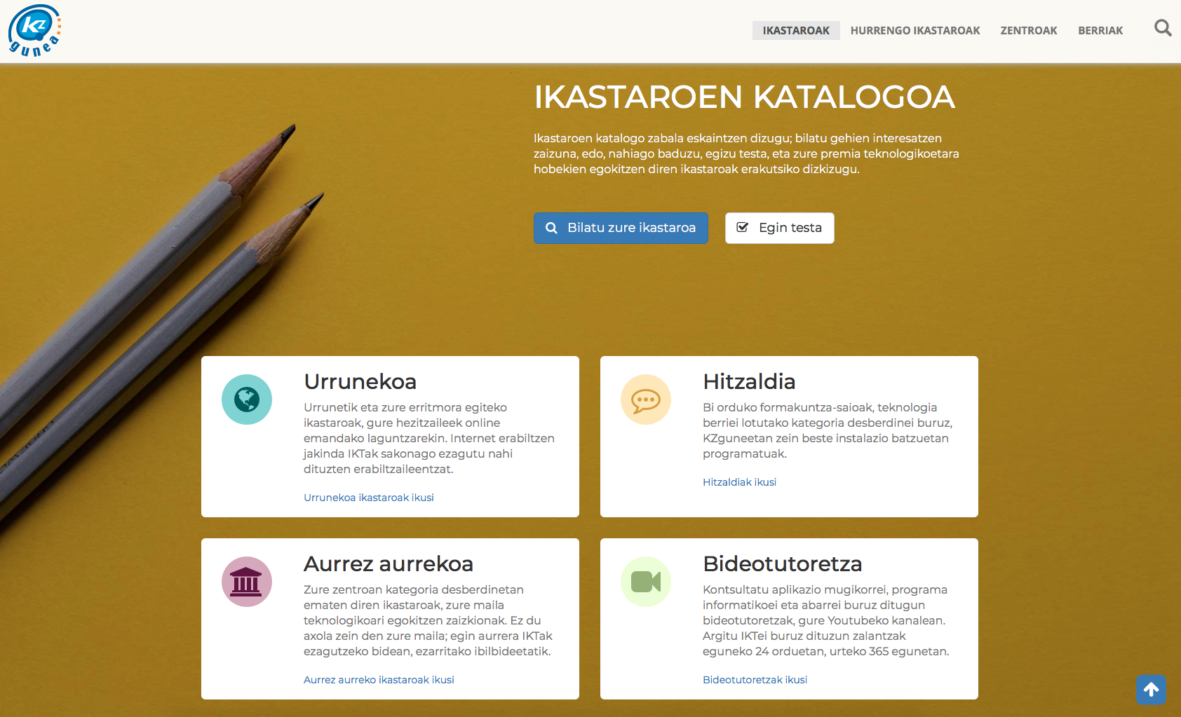 Otsaileko planifikazioen eskaintza