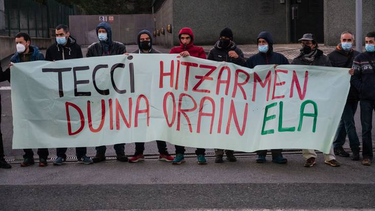 Greba eguna Tecci enpresan