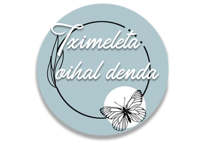 Tximeleta oihal-denda logotipoa