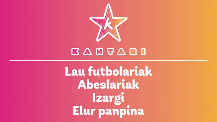 Kantari Andoainen: hirugarren saioa