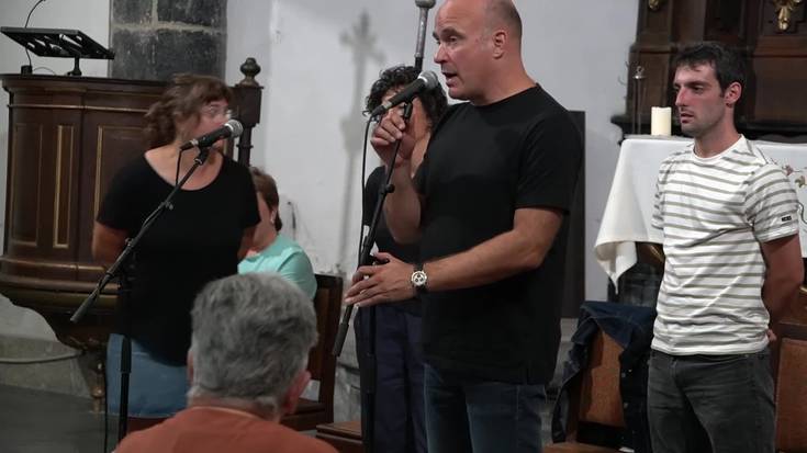 Sorabillan bertsotan, Lujanbio, Elustondo, Illarregi eta Mendiluze: lau turista, Sorabillako jaietan harrituta