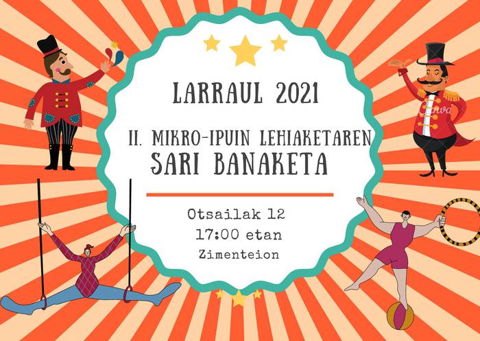 II. Mikro ipuin lehiaketaren sari banaketa
