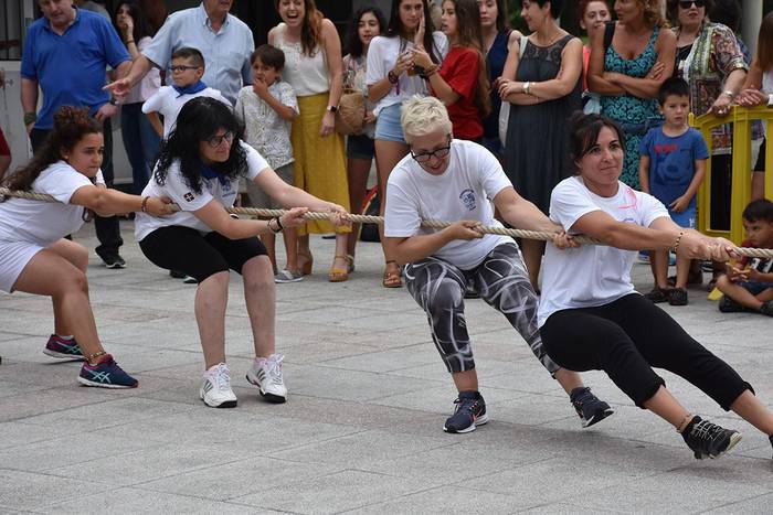 Animazio handia auzoen arteko herri kiroletan