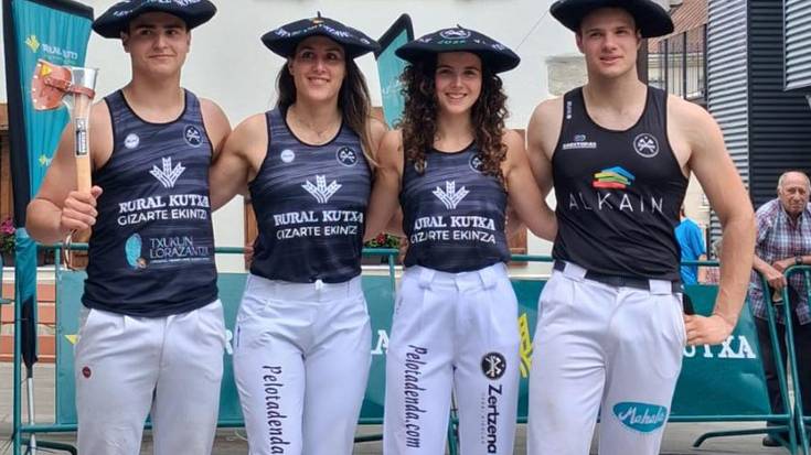 Nerea Arrutik eta Malen Barrenetxeak irabazi dute Rural Kutxa Binakako Aizkora Txapelketa
