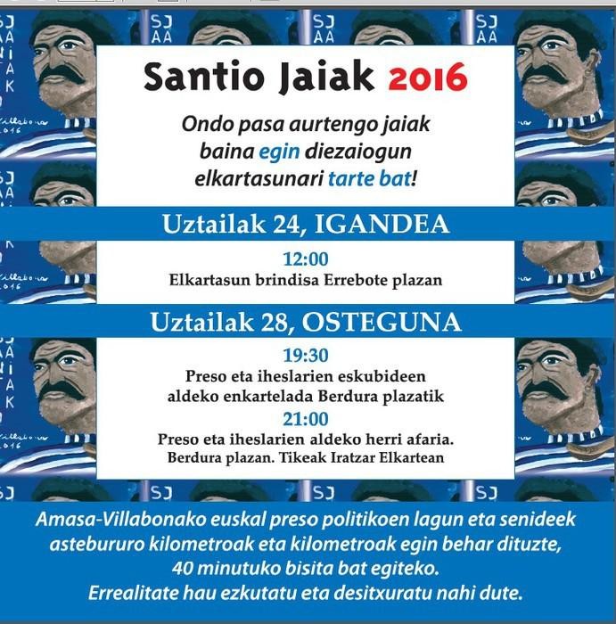 Presoak gogoan, hainbat ekimen festetan