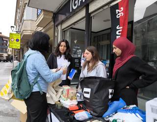 Kubarako bilketa solidarioa burutzen ari dira eskualdeko herrietan