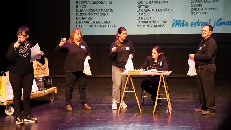 Andoain Solidario elkartearen eskertza