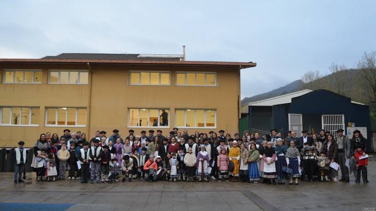 Gabon kantuan, Egape Ikastolarekin