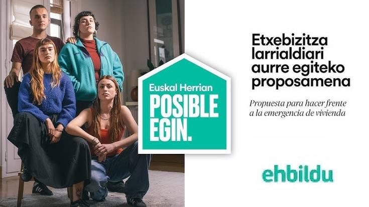 Etxebizitza larrialdiari buruzko jardunaldia egingo dugu larunbatean