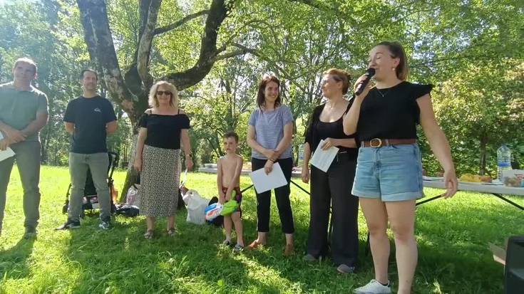 Ikasturte amaierako ospakizuna egin du Ongi Etorri Eskolara ekimenak