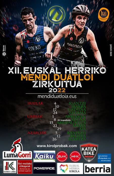 XII. Euskal Herriko Mendi duatloi zirkuitua