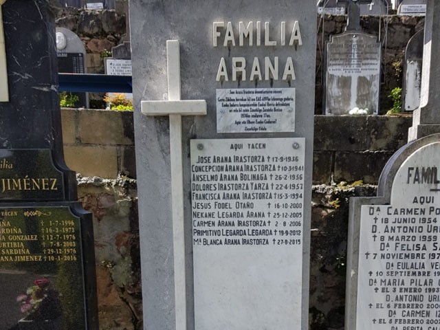 Zizurkilgo Udalak Jose Aranaren plaka berrezarri du