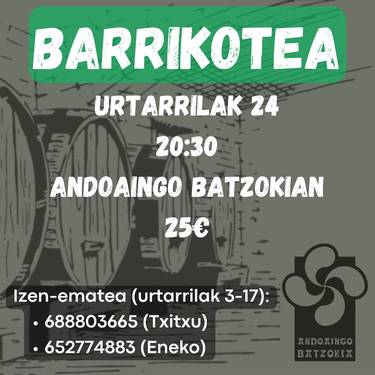 Barrikotea Andoaingo Batzokian