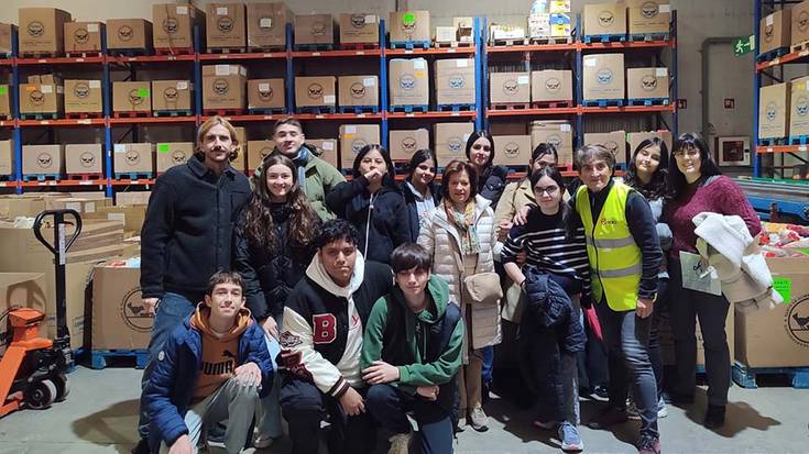 Gipuzkoako Elikagai Bankuari bisita