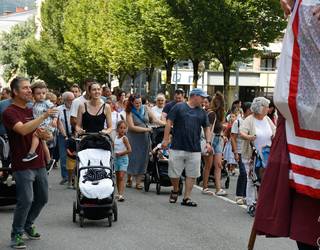 Txikienek ere izan dute festa Jubilatuen Egunean